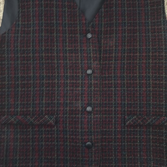 TanJay Wool Blend Vintage Buttoned Vest, Size 12 - Picture 4 of 7